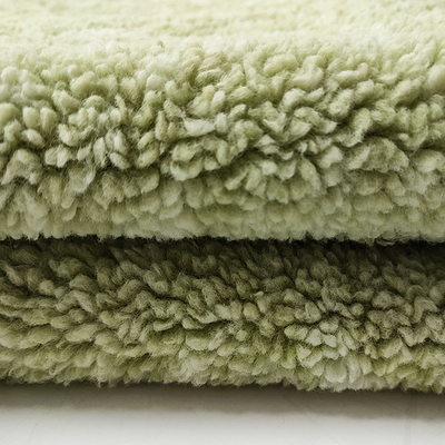 Jacquard Veludo Estofado Tecido De Tricô Simples 400 Gsm 100% Poliéster 188F