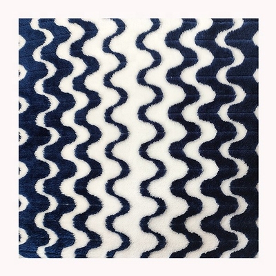 Tela Cationic 260gsm do velo da flanela do jacquard para o vestuário geral morno de matéria têxtil da casa