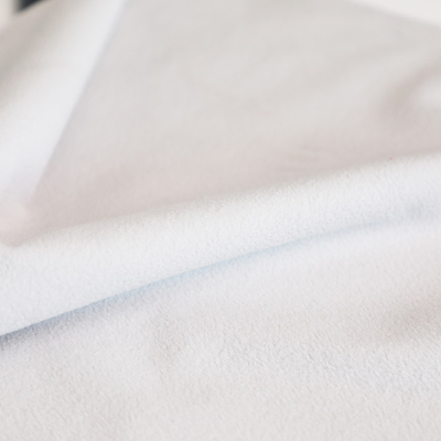 Velo polar do micro preto e branco ligado do jacquard da tela de matéria têxtil 288F da casa