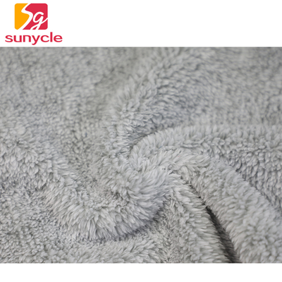 Cor sólida tingida macia do jacquard de Shu Velveteen Fabric Woven Comfortable
