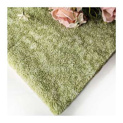 Jacquard Veludo Estofado Tecido De Tricô Simples 400 Gsm 100% Poliéster 188F