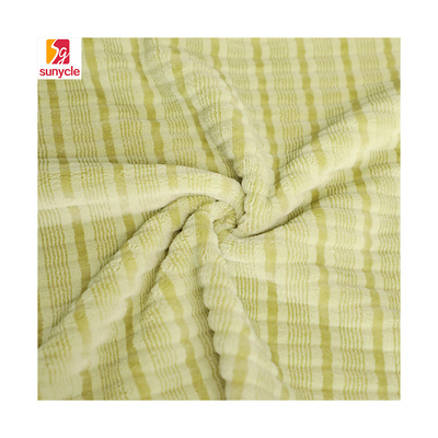 Tela cortada Cationic 280gsm 150D do velo da flanela para o pijama Toy Blankets