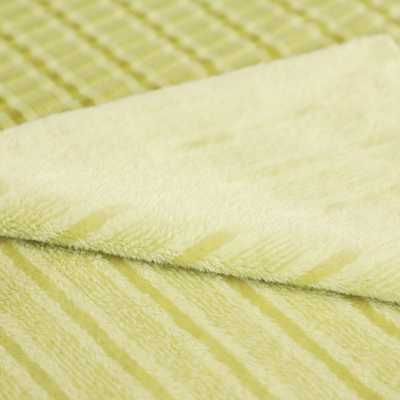 Tela cortada Cationic 280gsm 150D do velo da flanela para o pijama Toy Blankets