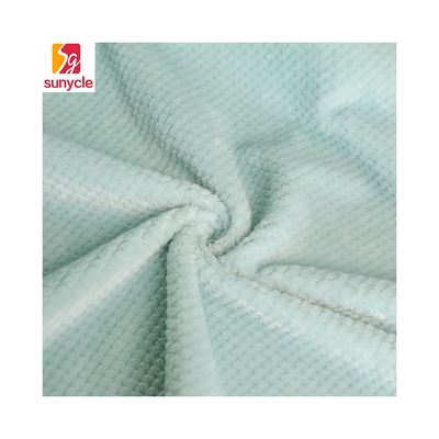 tela do velo do poliéster 58" 60" 100 para coberturas do saco de Pillowslip dos pijamas
