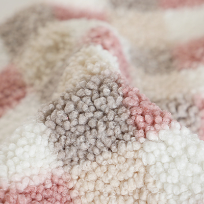 Sherpa impresso manta tosa a tela 300gsm para a bolsa de Hometextile de estofamento