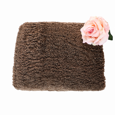 O falso Sherpa da cor sólida tosa o revestimento exterior de Teddy Bear 300gsm da tela morno