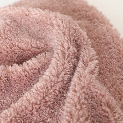 Tela 390gsm 188F 58" 60" de Teddy Bear Curly Sherpa Fleece