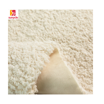 A tela lavável encaracolado contínua de Sherpa para o revestimento morno do inverno cobre o vestuário de Pillowslip