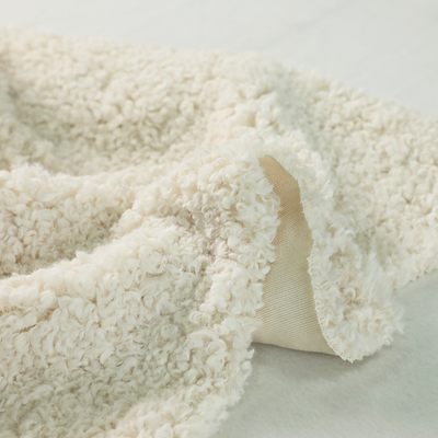 A tela lavável encaracolado contínua de Sherpa para o revestimento morno do inverno cobre o vestuário de Pillowslip