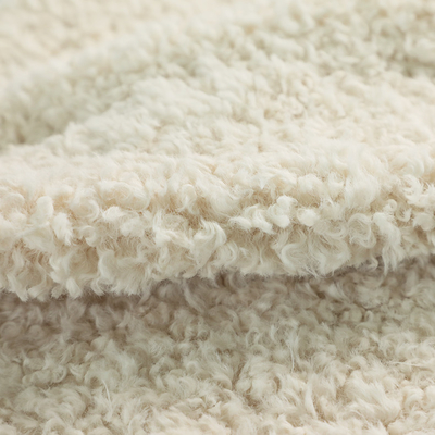A tela lavável encaracolado contínua de Sherpa para o revestimento morno do inverno cobre o vestuário de Pillowslip