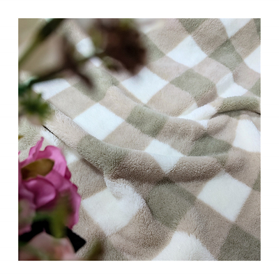 Poliéster 100% impresso manta de Shu Velveteen Fabric 280gsm
