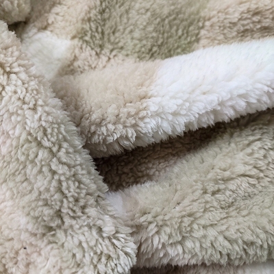 Poliéster 100% impresso manta de Shu Velveteen Fabric 280gsm