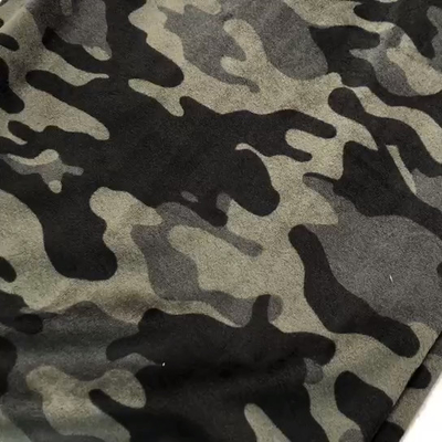 A camuflagem imprimiu a única tela macia super lateral 250gsm 288F