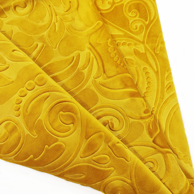 Sofa Holland Velvet Fabric gravado 3D 320gsm 150D
