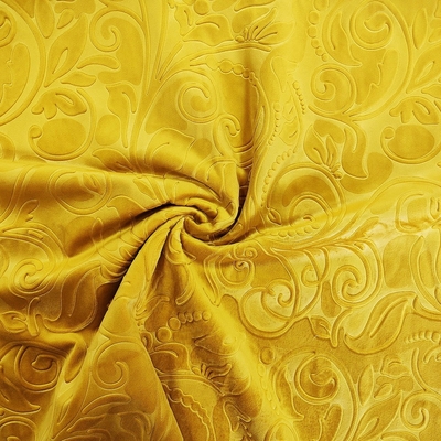 Sofa Holland Velvet Fabric gravado 3D 320gsm 150D
