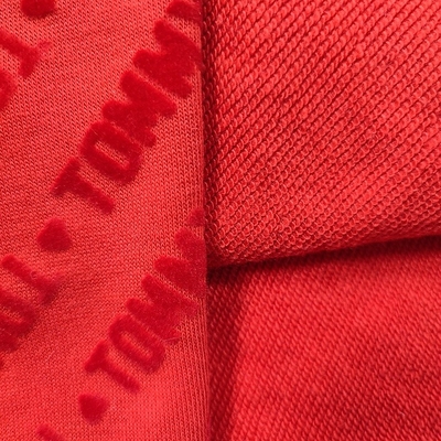 Poliéster Terry Fabric francês 310gsm do algodão 5% de 95% para a camiseta