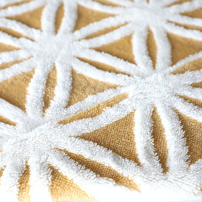 Jacquard Shu Velveteen Fabric 280gsm do girassol para a cobertura Pillowslip de matéria têxtil da casa