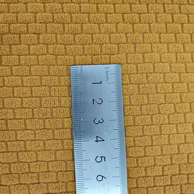 Poliéster 100% da tela do velo do jacquard 150gsm micro