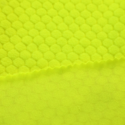 Poliéster 100% contínuo da tela do velo do jacquard micro 150D 288F