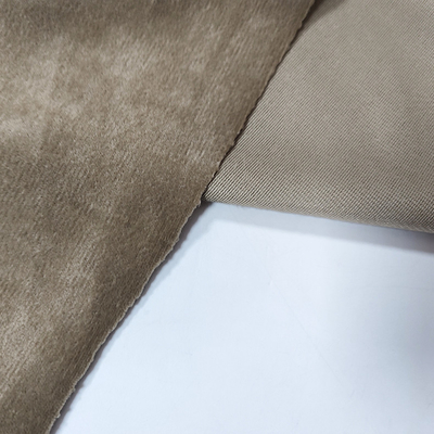 Cor sólida lisa Sofa Cover Cushion Pillowslip do poliéster de Holland Velvet Fabric 200gsm da sarja
