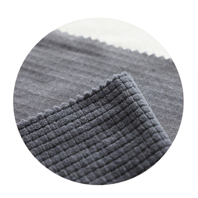 Jacquard 100% polar da tela do velo do poliéster para o forro de Pillowslip do vestuário
