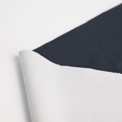 Velo polar do micro preto e branco ligado do jacquard da tela de matéria têxtil 288F da casa